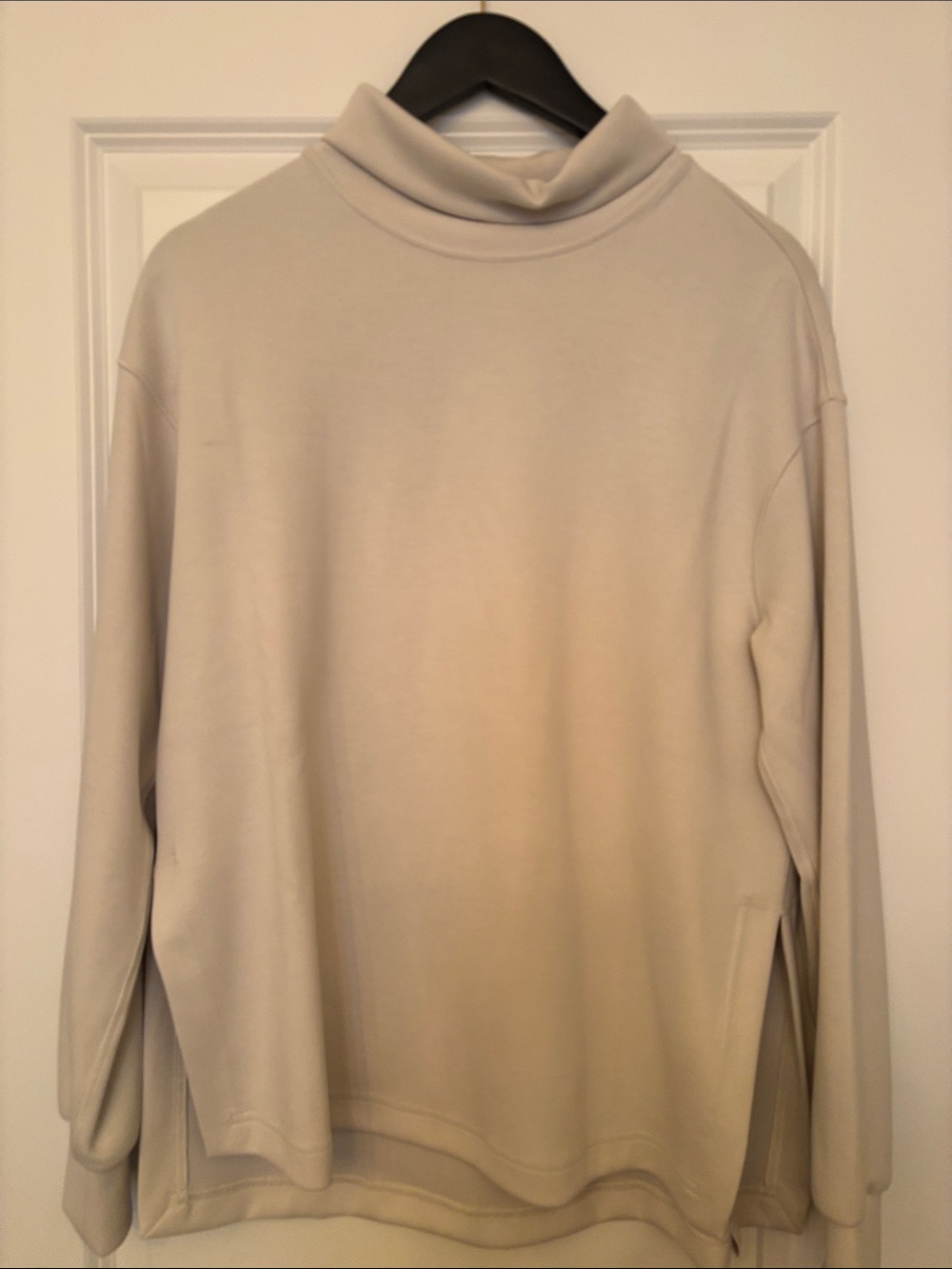 lululemon athletica Cream Turtleneck Sweater